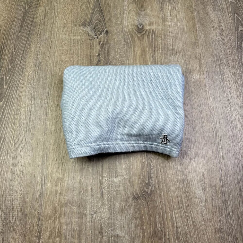 Original Penguin Mens Light Blue Marl Drawstring Waist 7" Sweat Shorts Size XL - Picture 12 of 13